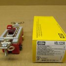 1 NIB HUBBELL HBL123R 1223R RED NYLON 3 WAY TOGGLE SWITCH 20A 277VAC