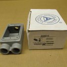 1 NIB O-Z GEDNEY FSCC175 OZGFSCC175 3/4" CAST DEVICE BOX SHALLOW FSCC-1-75