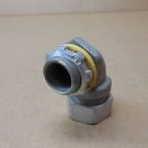 1 NEW CROUSE HINDS LT509 LT-50 1/2" LIQUIDTIGHT CONNECTOR 90 DEGRE = 4Q-950 5252