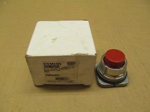 1 NIB SIEMENS 52PA8B2 SER F PUSH BUTTON OPERATOR EXTENDED CAP RED NEMA 4,12