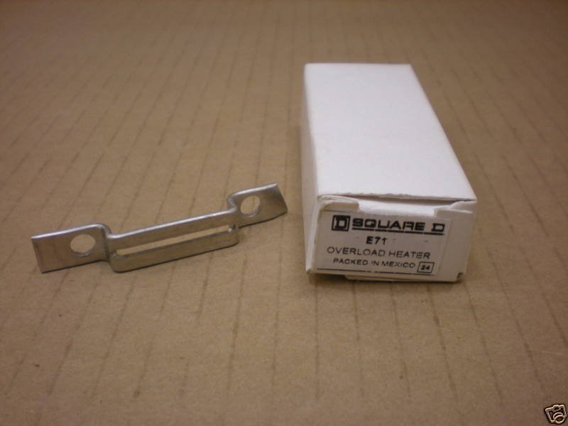 1 NIB SQUARE D E71 OVERLOAD HEATER