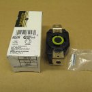 1 NIB LEVITON 2610 BLACK RECEPTACLE 30A 30 AMP 125V NEMA L5-30R