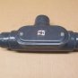 1 NEW ROB ROY PLASTI-BOND PRT67 2" PVC CONDUIT BODY T STYLE FORM 7 = OCAL TB67-G