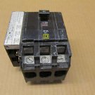 1 SQUARE D QOB QOB340VH1021 40 AMP 3 POLE 240 VAC CIRCUIT BREAKER W SHUNT TRIP