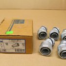5 NIB O-Z GEDNEY 4Q-4100T 4Q4100T LIQUIDTIGHT CONNECTOR 1" 45 DEGREE INSULATED