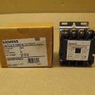 1 NIB SIEMENS LEN00B103024A CONTACTOR, 20 AMP, 4 POLES, 24 V 60 HZ