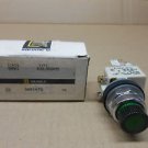 1 NIB SQUARE D 9001-K2L35GH5 9001K2L35GH5 PUSHBUTTON GREEN 10A 30MM 600VAC