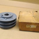 1 NIB BROWNING 2VP71-1-5/8 2VP7115/8 2VP71158 2 GROOVE SHEAVE BORE SIZE 1 5/8"