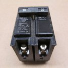 1 CUTLER HAMMER BR BR220 20 AMP 2 POLE 120/240 VAC CIRCUIT BREAKER 20A C220 2P