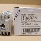 1 NIB CUTLER HAMMER D15CRY1 RELAY  VOGT # 12A-7517E18000000 4 POLE 208-240 V