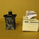 1 NIB TELEMECANIQUE ZA2BW063120V ZA2BW063 ILLUMINATED PUSHBUTTON BODY