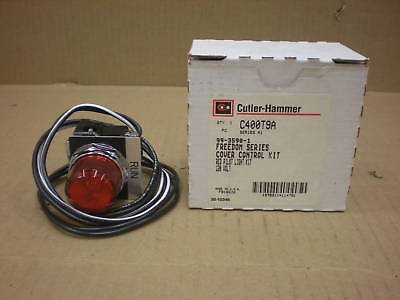 1 NIB CUTLER HAMMER C400T9A RED PILOT LIGHT KIT