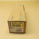 6 NIB SIEMENS Q24040NC Q24040 CIRCUIT BREAKER QT 4P 40-40 AMP 240V QUAD BOX OF 6