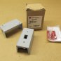 1 NIB CUTLER HAMMER MST01SN1P 1P MS STARTER W/PILOT LIGHT NEMA 1