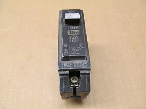 1  GE THQL1115 THQL CIRCUIT BREAKER 1 POLE 15 AMP 120/240 VAC CURRENT STYLE