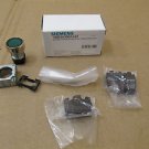 1 NIB SIEMENS 3SB36390AA41 PUSHBUTTON MOM GRN FLSH RND MTL