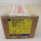 1 NIB SQUARE D FCL FCL341002100 CIRCUIT BREAKER 100A 3P 480V 100 AMP SEALED BOX