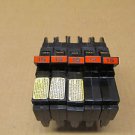 5 USED FPE NC115 NC015 CIRCUIT BREAKER THIN TYPE NC 1 POLE 15 AMP 15A  LOT OF 5