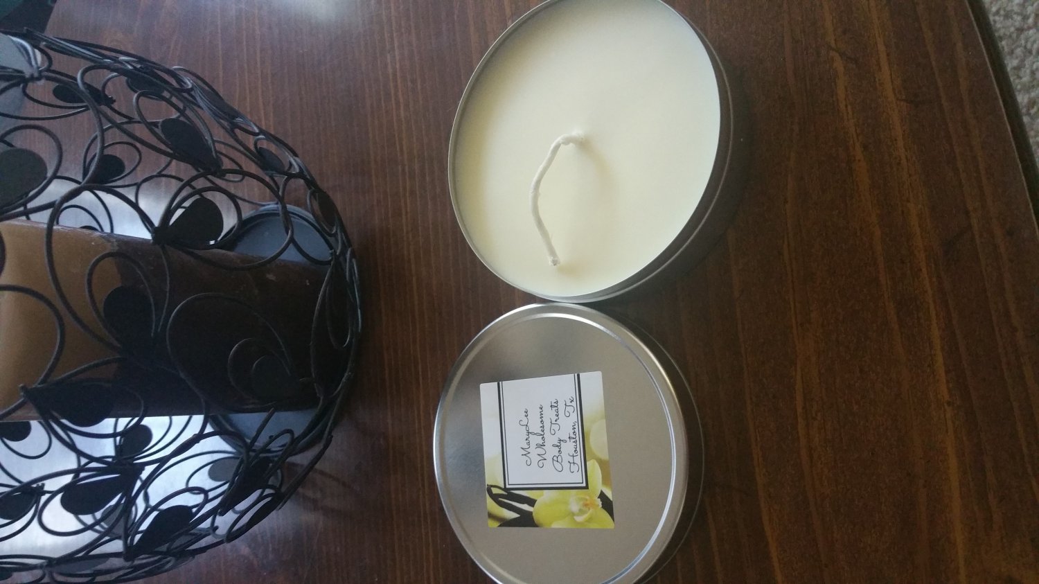 A Berry Good Night Soy Massage Candle