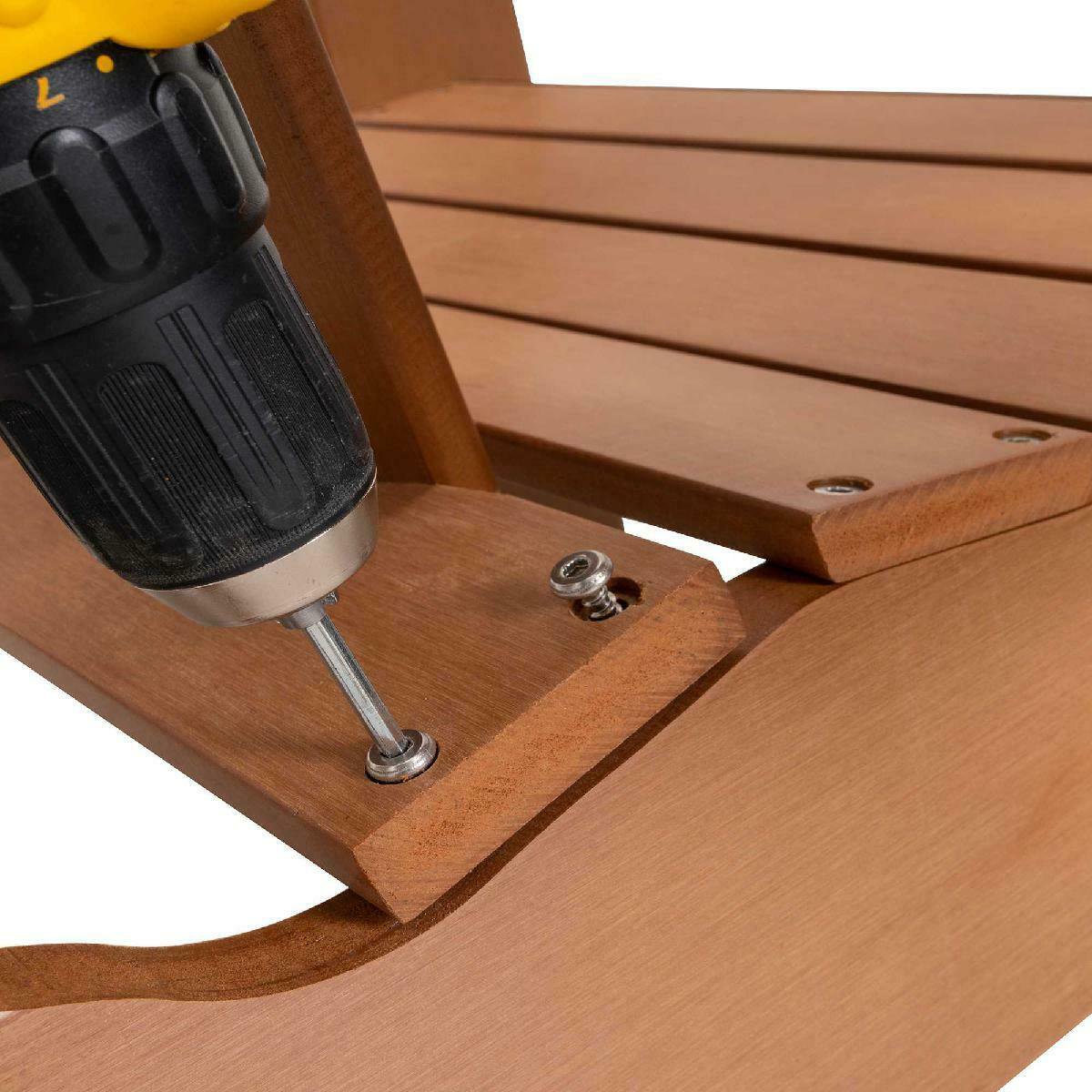 Lifetime Wood Alternative Adirondack Chair Brown, 60064