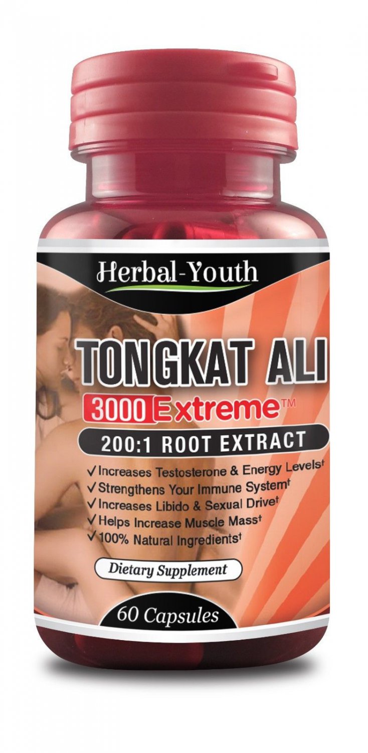 3 x TONGKAT ALI 3000 EXTREME CAPSULES