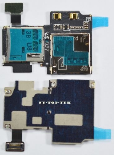 OEM Micro SD SIM Card Reader Tray Holder Flex for Samsung Galaxy S4 i9500 i9505/6