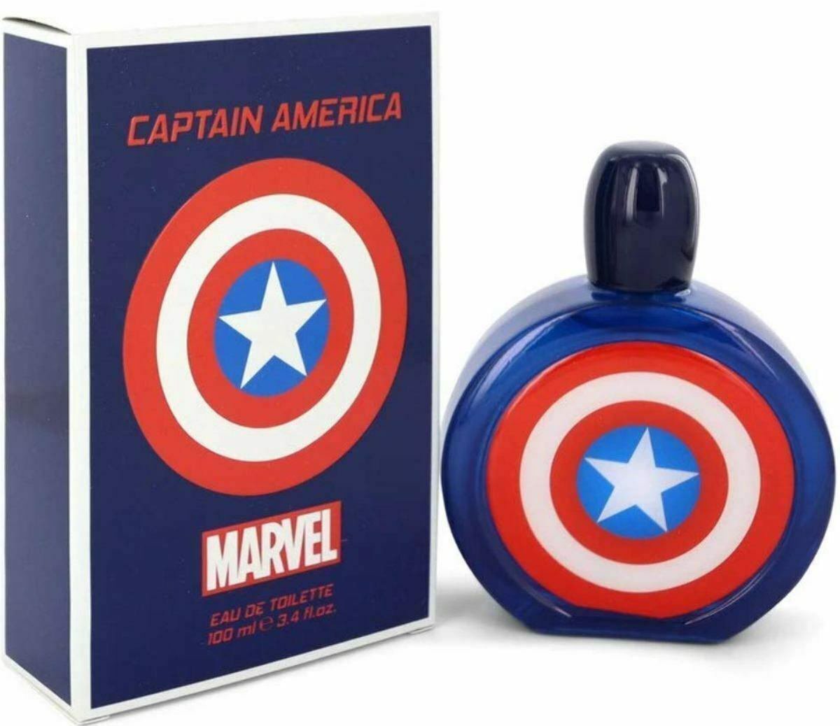 Captain America by Marvel Cologne for Boys EDT 3.3 / 3.4 oz New In Box