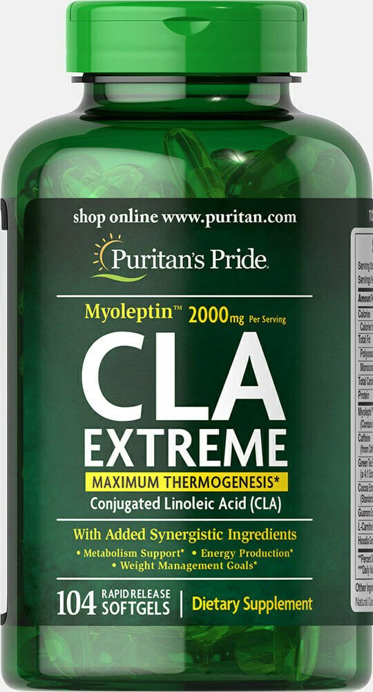 Puritan's Pride Myoleptin CLA Extreme - 104 Softgels