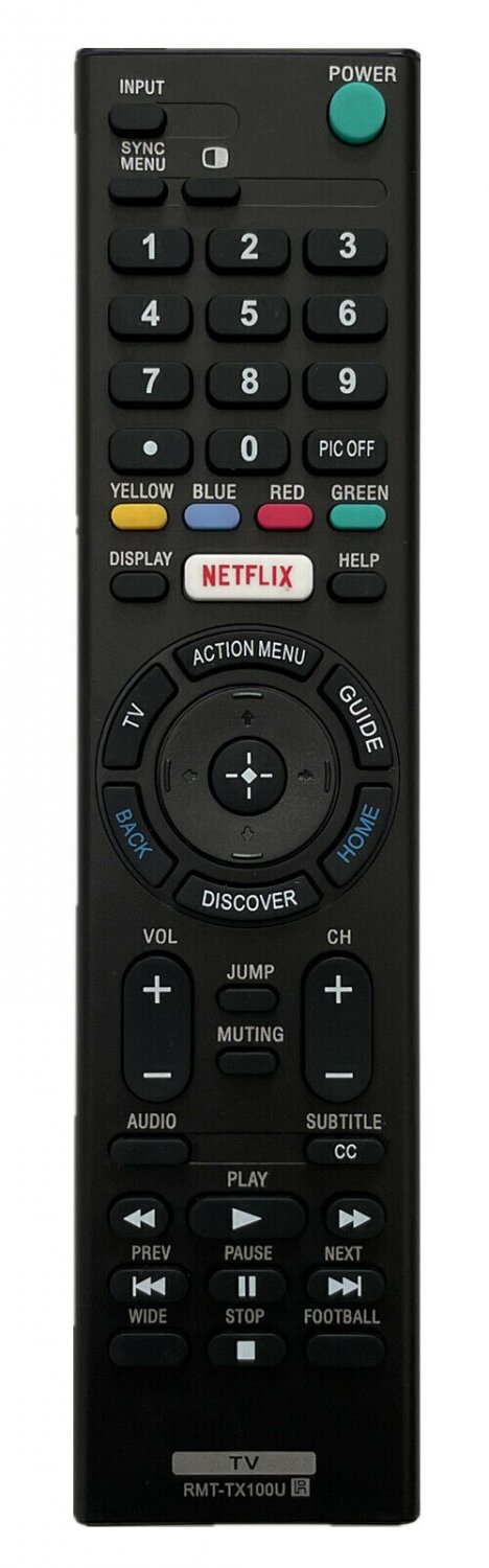 New TV Remote RMT-TX100U For SONY Bravia TV KDL-46HX850 KDL-50W790B sub RM-YD103