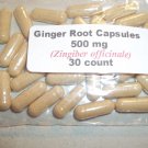 Ginger Root Powder Capsules