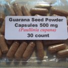 Guarana Seed Powder Capsules
