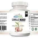 5000mg Garlic Oil 100 Rapid Release Softgels Capsules