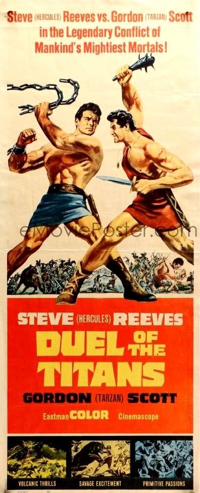 Duel of the Titans aka Romolo e Remo 1961 Widescreen in English Steve Reeves AND Gordon Scott