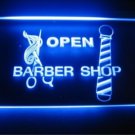 Open Barber Shop Logo Beer Bar Pub Light Sign Neon