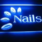 Nails Logo Beer Bar Pub Store Light Sign Neon