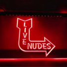 Live Nudes Sexy Lady Night bar Beer pub club 3d signs LED Neon Sign man cave
