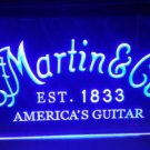 Martin & Co America's Guitar Beer Light Sign Neon