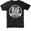 Black Men Tshirt Big Cousin Shirt - Personalized Big Brother Black Tshirt For Men