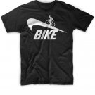 Black Men Tshirt BIKE Funny Mountains Black Tshirt For Men