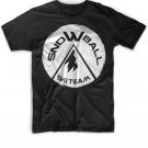 Black Men Tshirt Snowball Ski Team Black Tshirt For Men