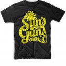 Black Men Tshirt Suns out, guns out shirt! Summer Black Tshirt For Men