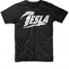 Black Men Tshirt Tesla Stardust Black Tshirt For Men