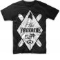 Black Men Tshirt The Freeride Eliff Black Tshirt For Men
