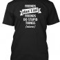 Black Men Tshirt Friendship Day Special Black Tshirt For Men