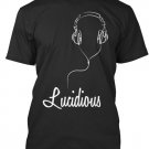 Black Men Tshirt Headphones Black Tshirt For Men