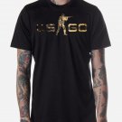 Black Men Tshirt Counter Strike Global Offensive Black Tshirt For Men
