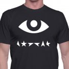 Black Men Tshirt David Bowie star eye men Shirt David Bowie Black Tshirt For Men