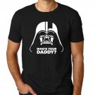 Black Men Tshirt Who's Your Daddy, Star Wars t-shirt Black Tshirt For Men