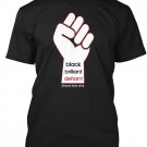 Black Men Tshirt Black Brilliant Defiant Black Tshirt For Men