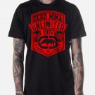 Black Men Tshirt ECKO MMA Unlimited Black Tshirt For Men